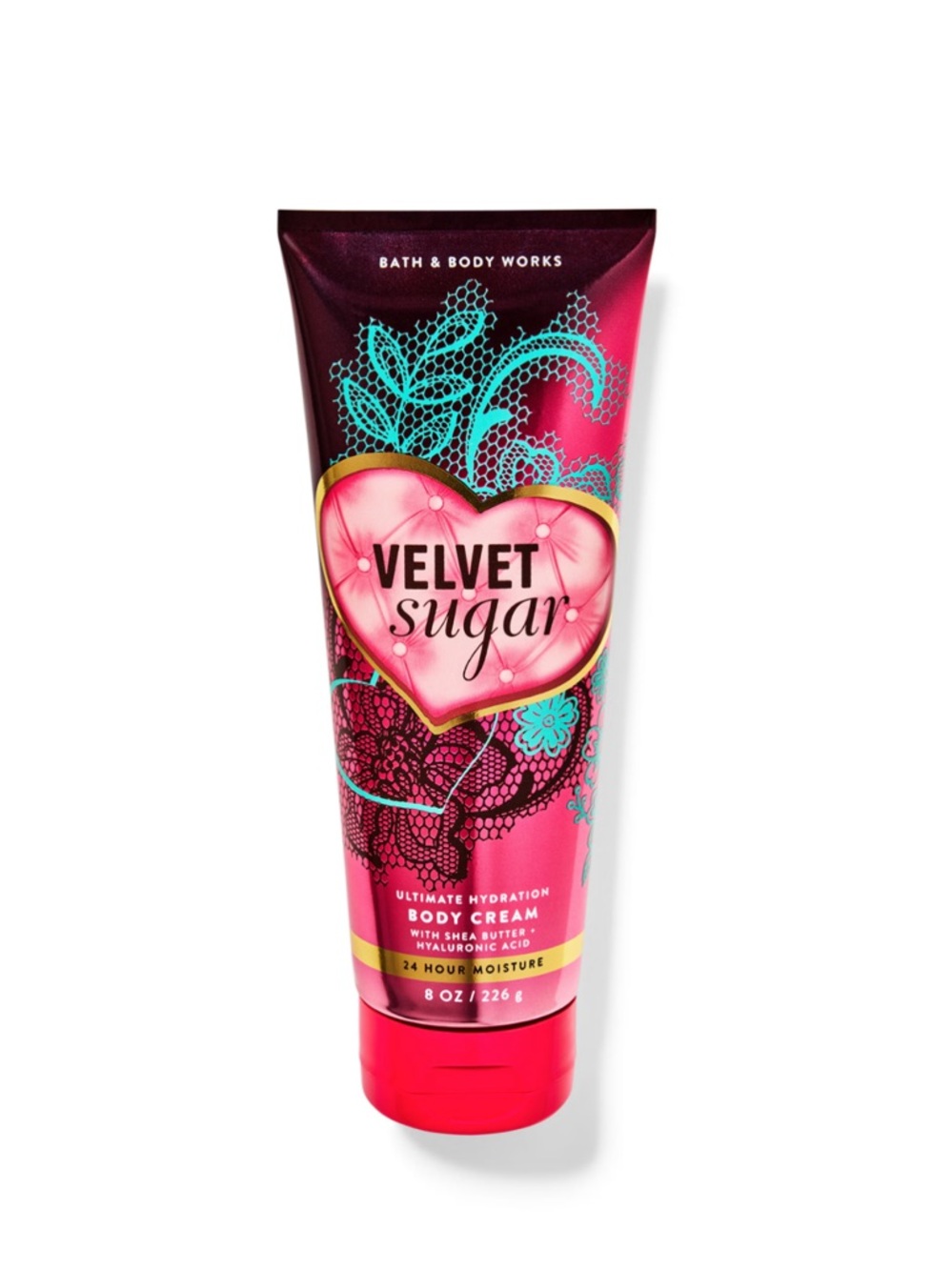 Bath & Body Works Velvet Sugar ultimate hydration Body Cream NEW 8 oz full size